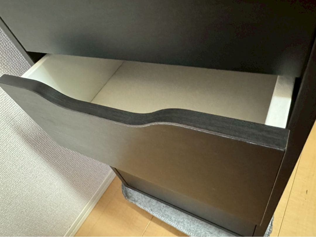 IKEA ALEX アレクス　ブラックブラウン①