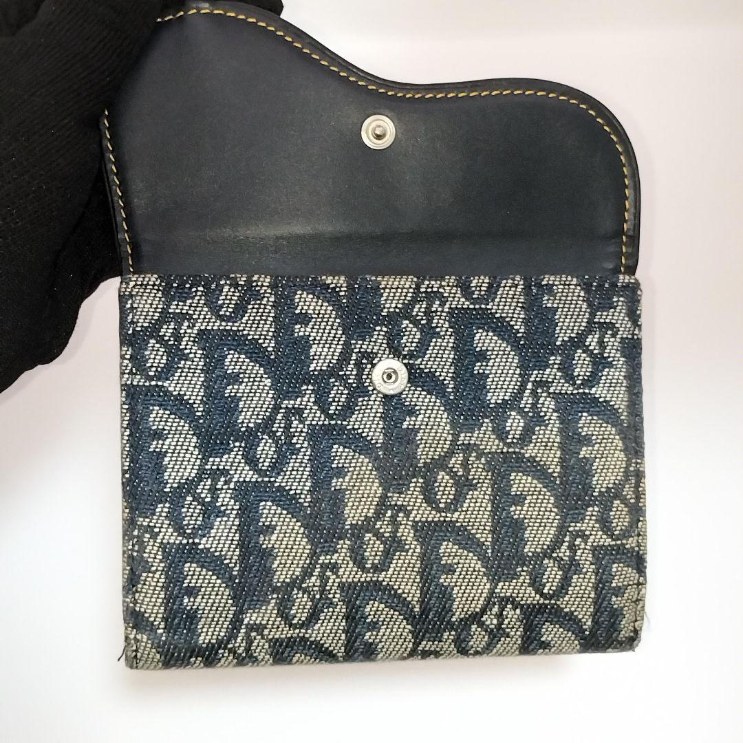 Dior トロッター サドルウォレット ダブルホック　折り財布