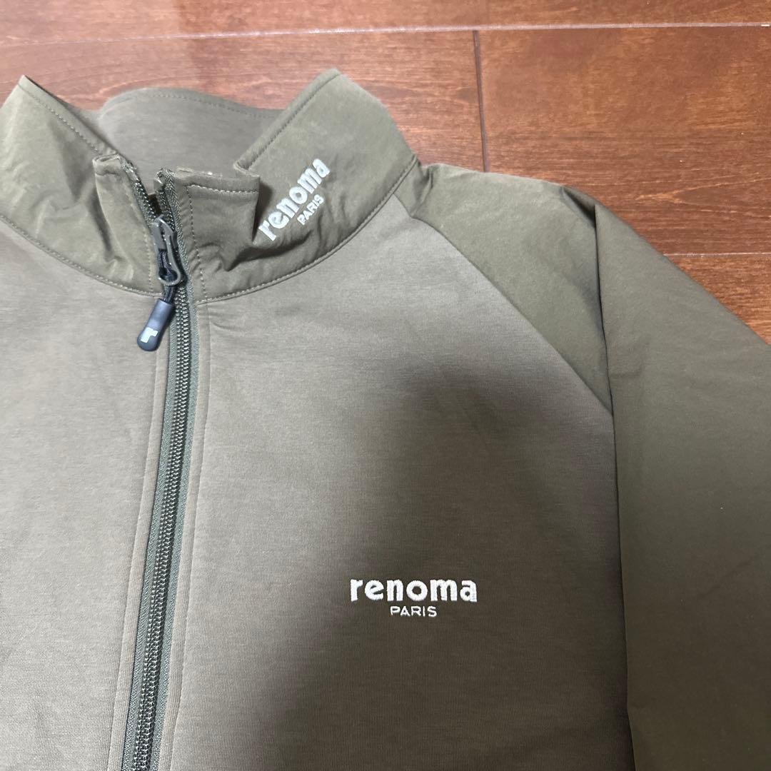 renoma golfブラウンセットアップ