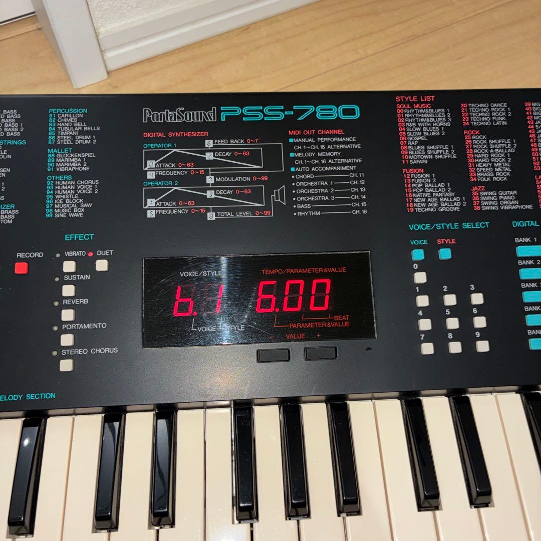 レア希少品！YAMAHA PSS-780 ヤマハ　シンセサイザー　動作確認済