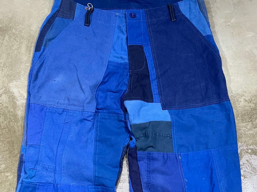 パンツ euro vintage french work remake pants