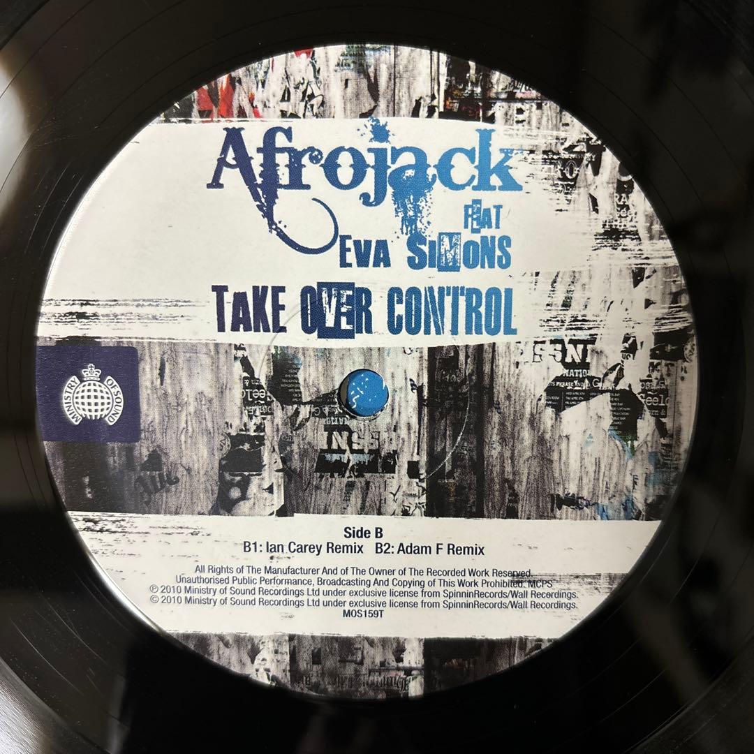 ⭐︎激レア盤⭐︎Afrojack / Take Over Control（送料無料）