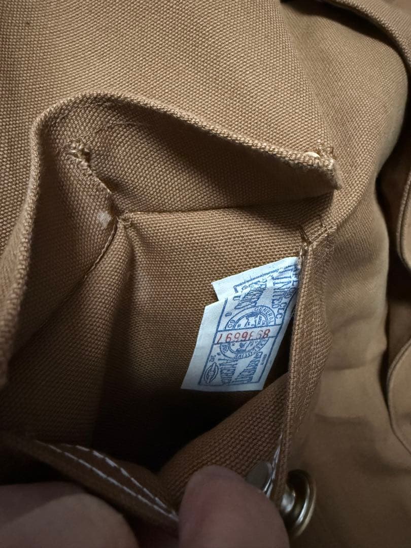 【carhartt/カーハート 】70s チョアコート 裏地あり ミント