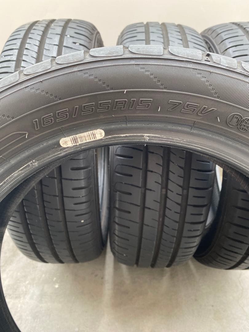 DANLOP ENASAVE EC204 165/15R15 4本セット