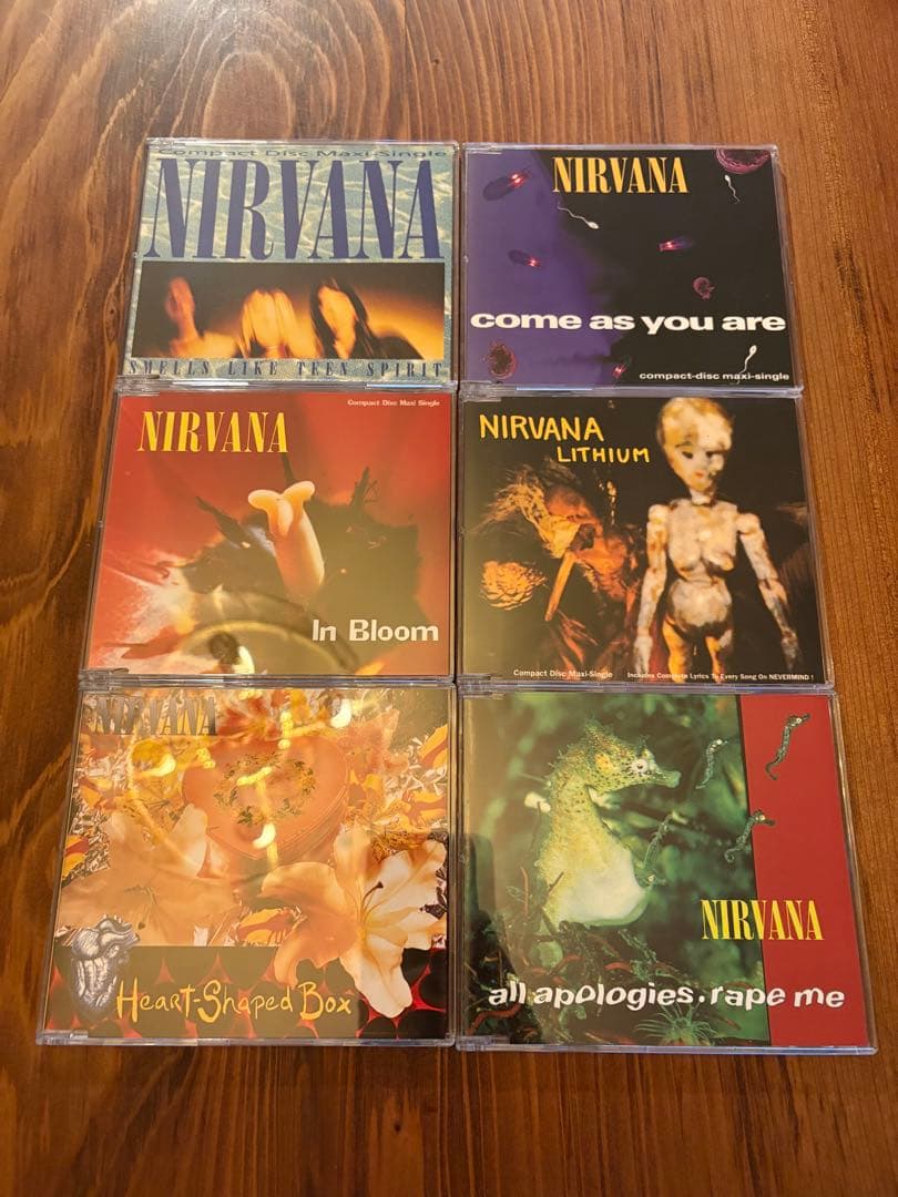 洋楽 NIRVANA SINGLES