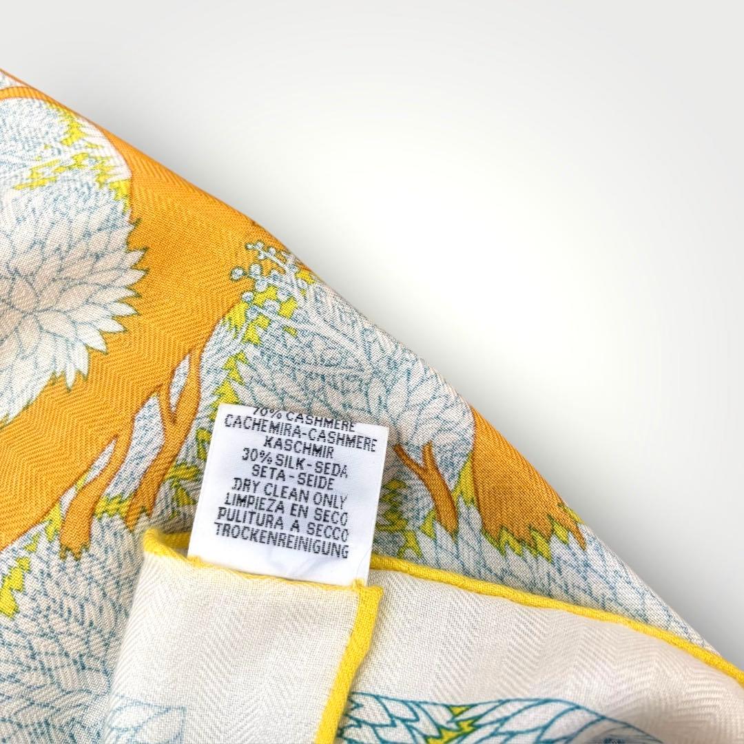 極美・23SS HERMES カレジェアン　カシシル　自然回帰　ストール　140