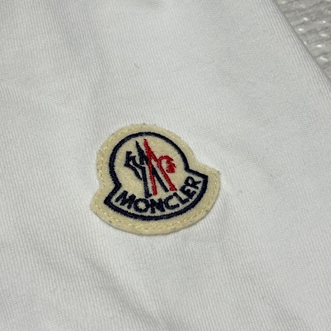 【極美品】モンクレール　Tシャツ　ホワイト　サイズS 23SSモデル