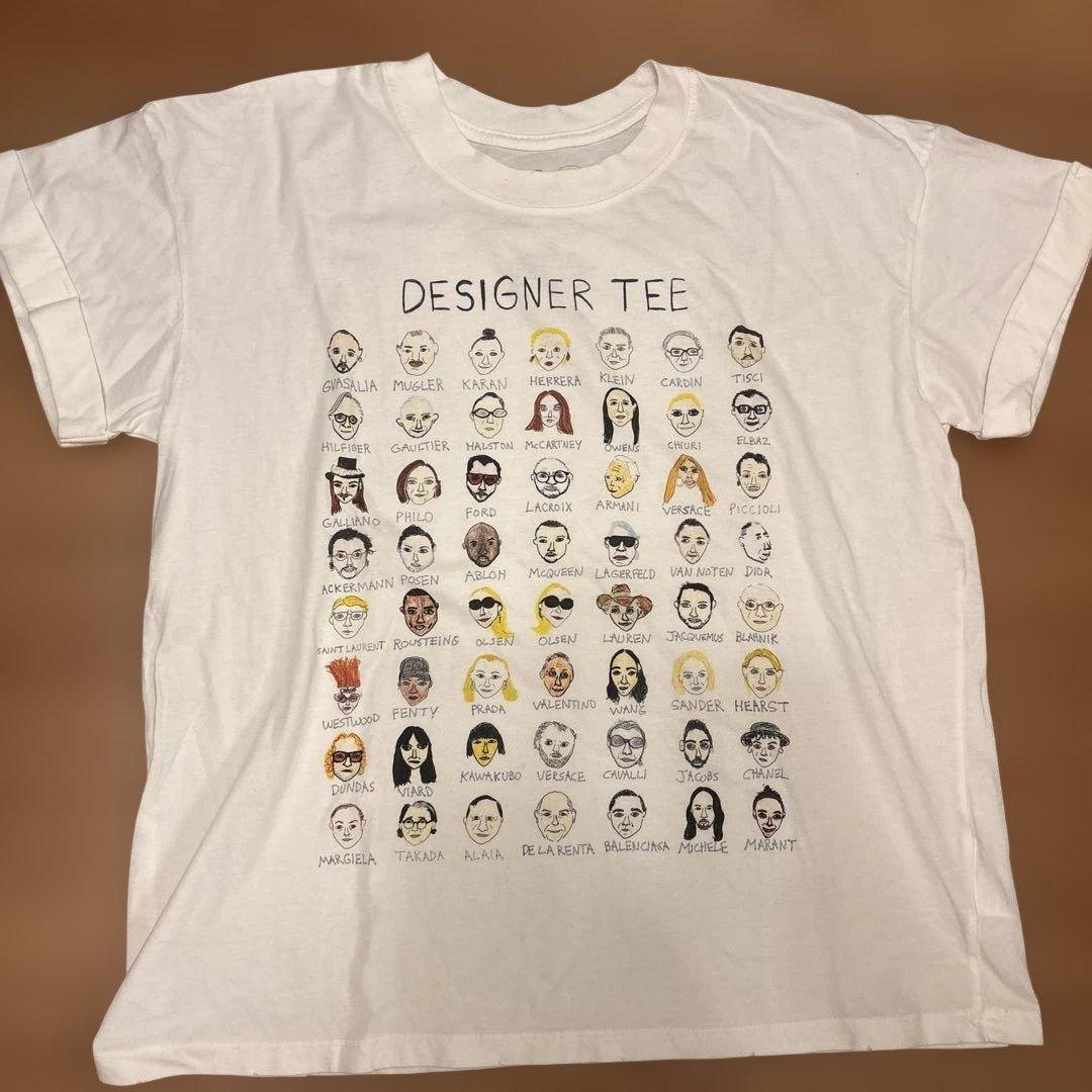 未着用　ウィムガゼット　デザイナーTシャツ