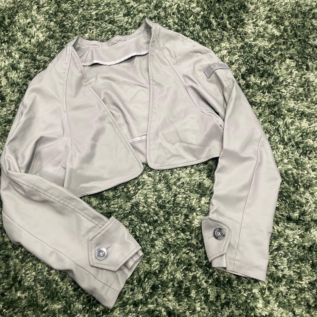 タトラス　3way トレンチコート　ロングベスト　ロングジレ　01