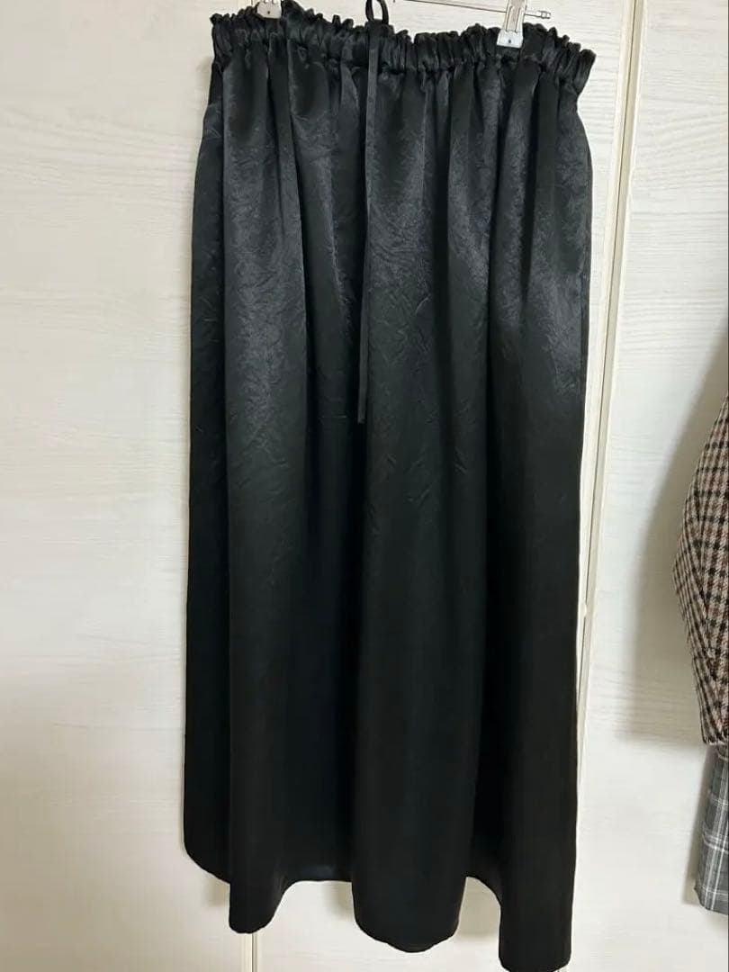 journal standard Luxe ビンテージサテン　ギャザースカート