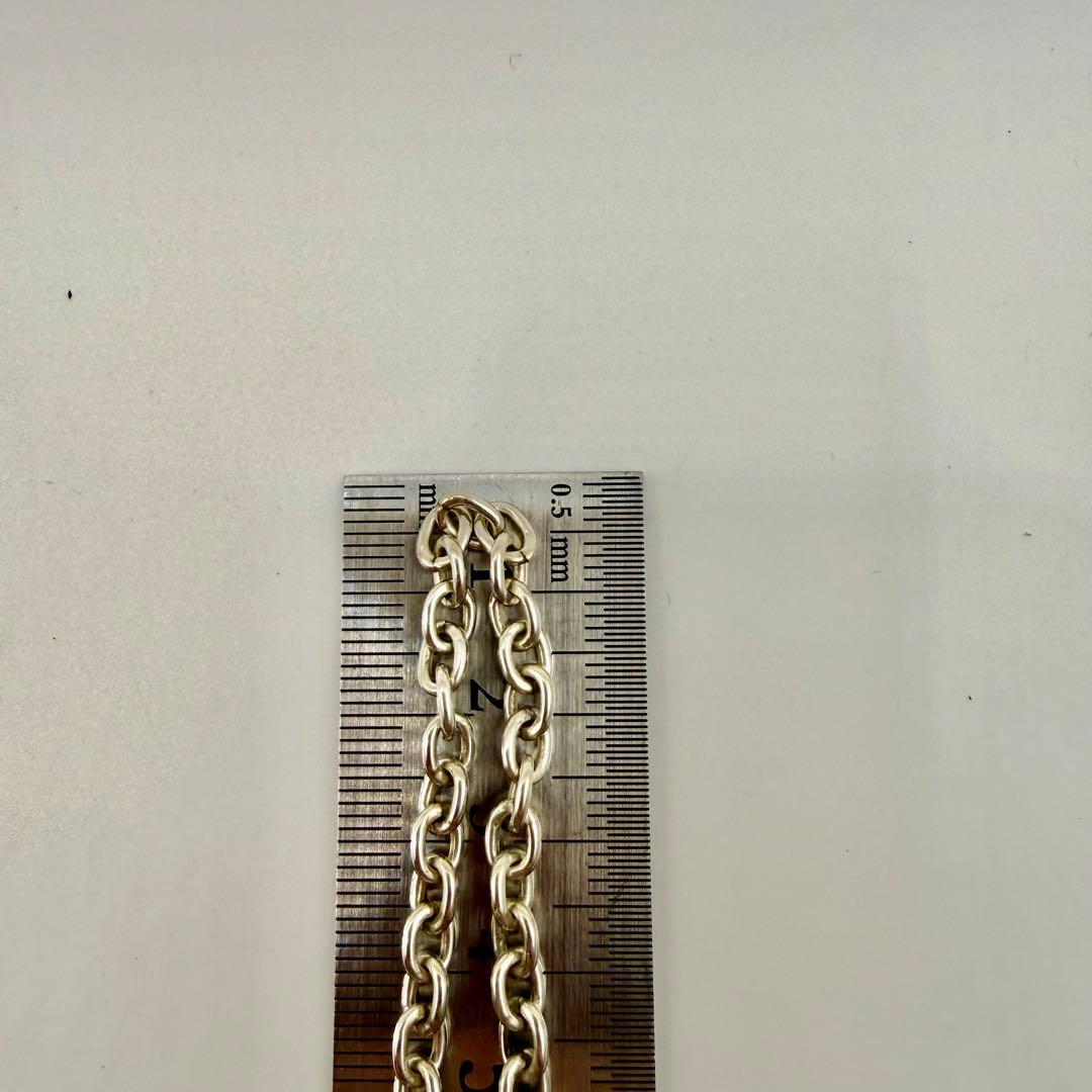 美品　アリゾナフリーダム　丸細チェーン　50センチ　定価30910円