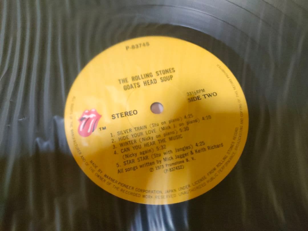 【LP】The Rolling Stones 12 X 5 1st山羊三枚セット