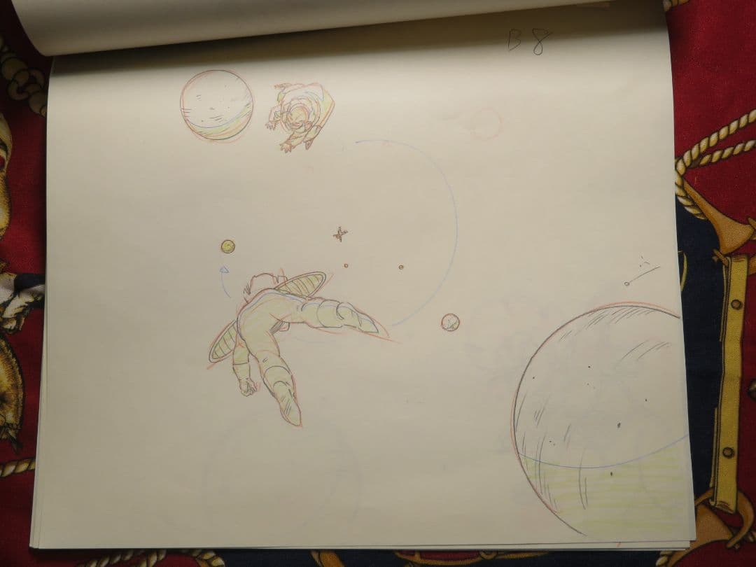h*i様 ドラゴンボール セル画 原画 悟飯 クリリン 当時物