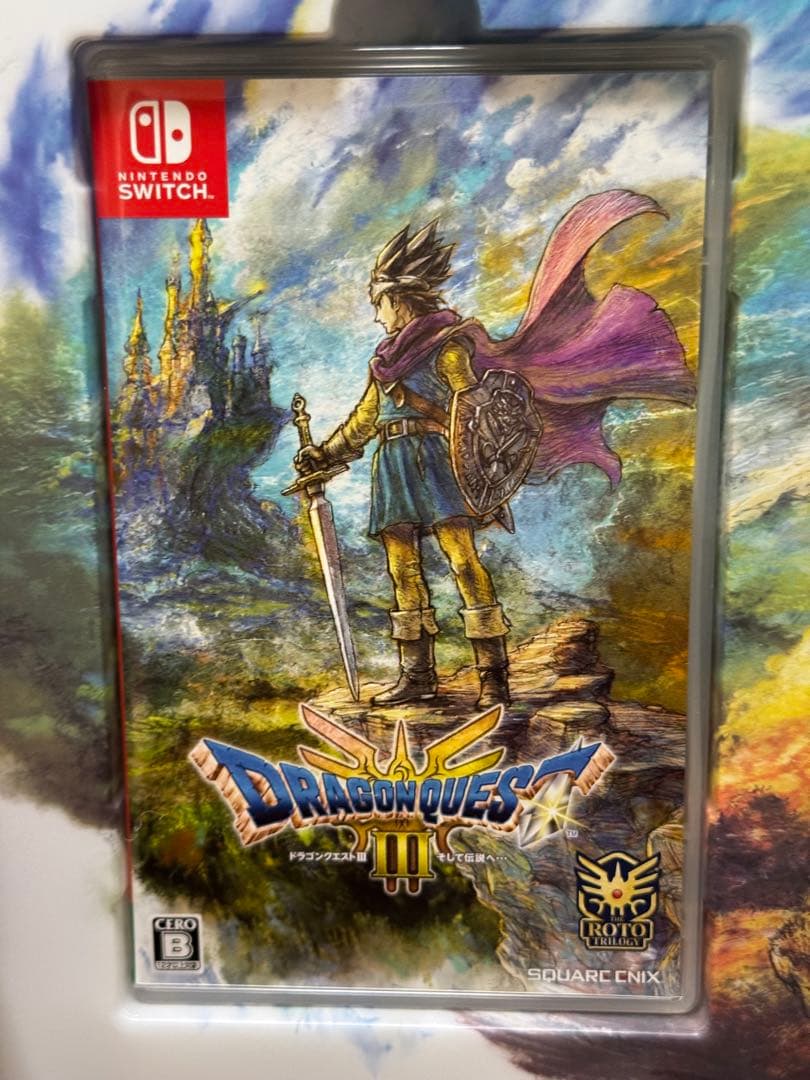 ドラゴンクエスト1&2、ドラゴンクエスト3。ニンテンドースイッチ限定版