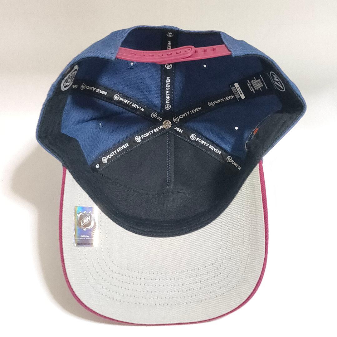 【新品・日本未発売】47ブランド NHL コロラドア アバランチ キャップ