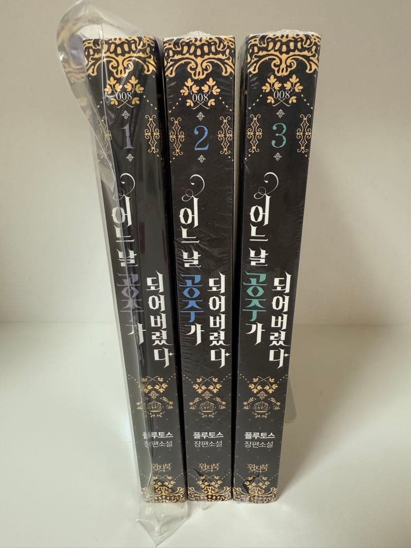 【未読1冊/未開封2冊】ある日、お姫様になってしまった件について　韓国小説　全巻
