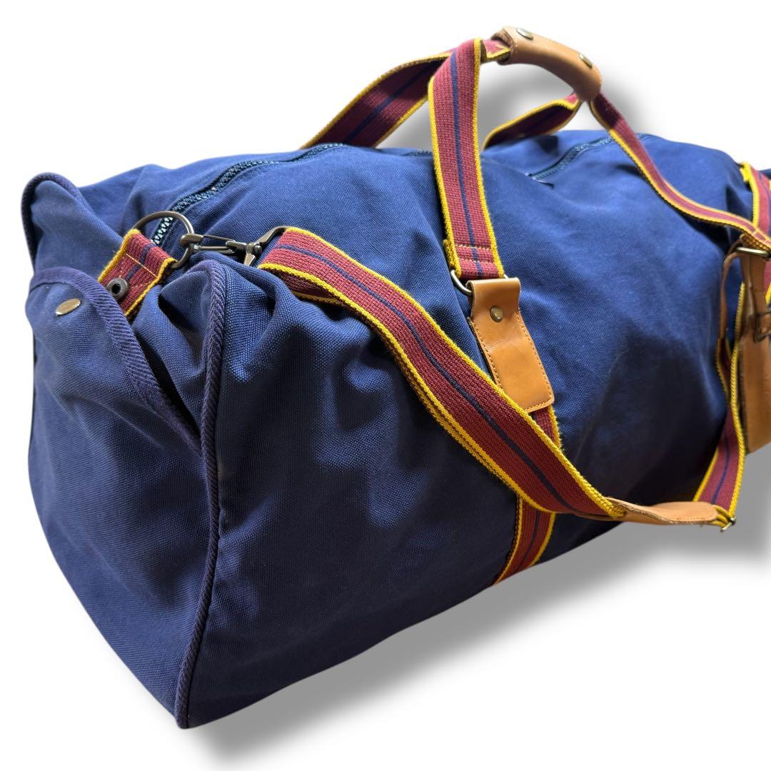 brooks brothers★大容量 ボストンバッグ ネイビー ショルダー