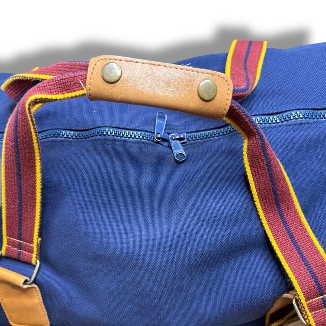 brooks brothers★大容量 ボストンバッグ ネイビー ショルダー