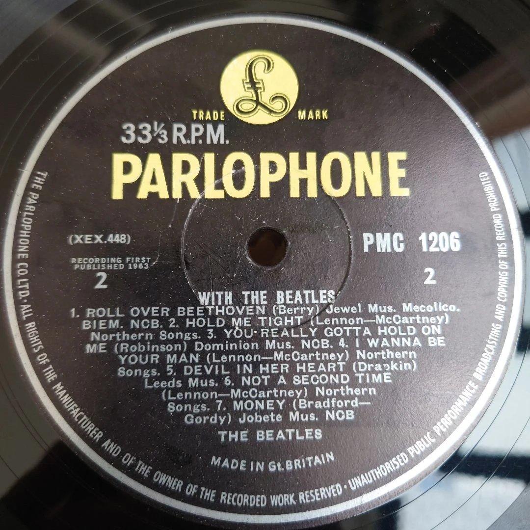 UK超レア盤BEATLES/With The Beatles