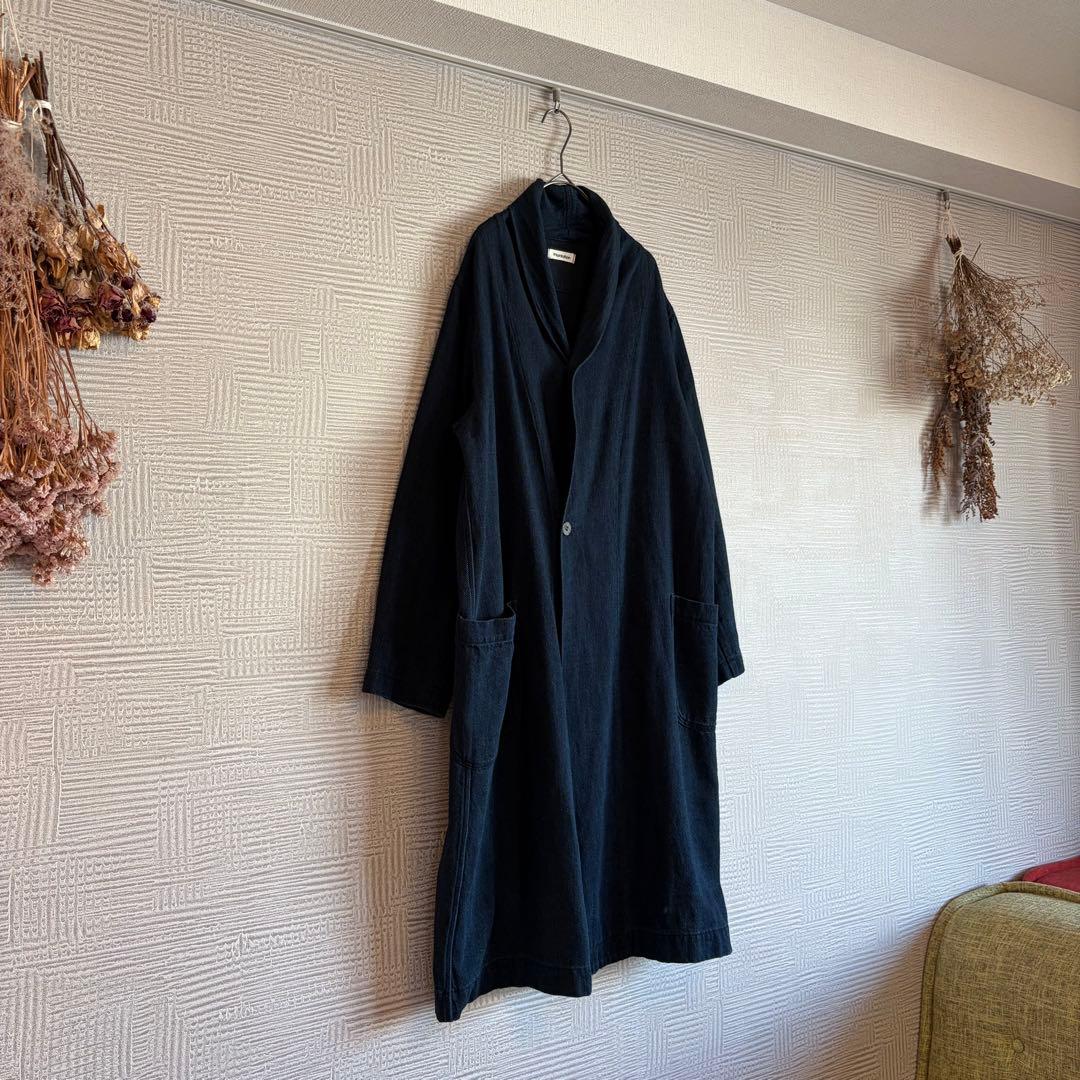 《美品》Plantation☆カラーBizenツイルコート L-line 日本製
