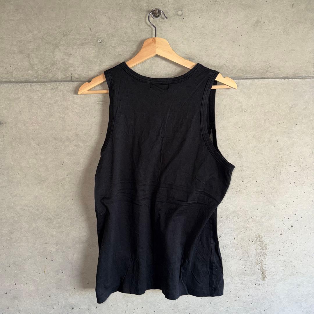 Yohji Yamamotoブラックタンクトップ