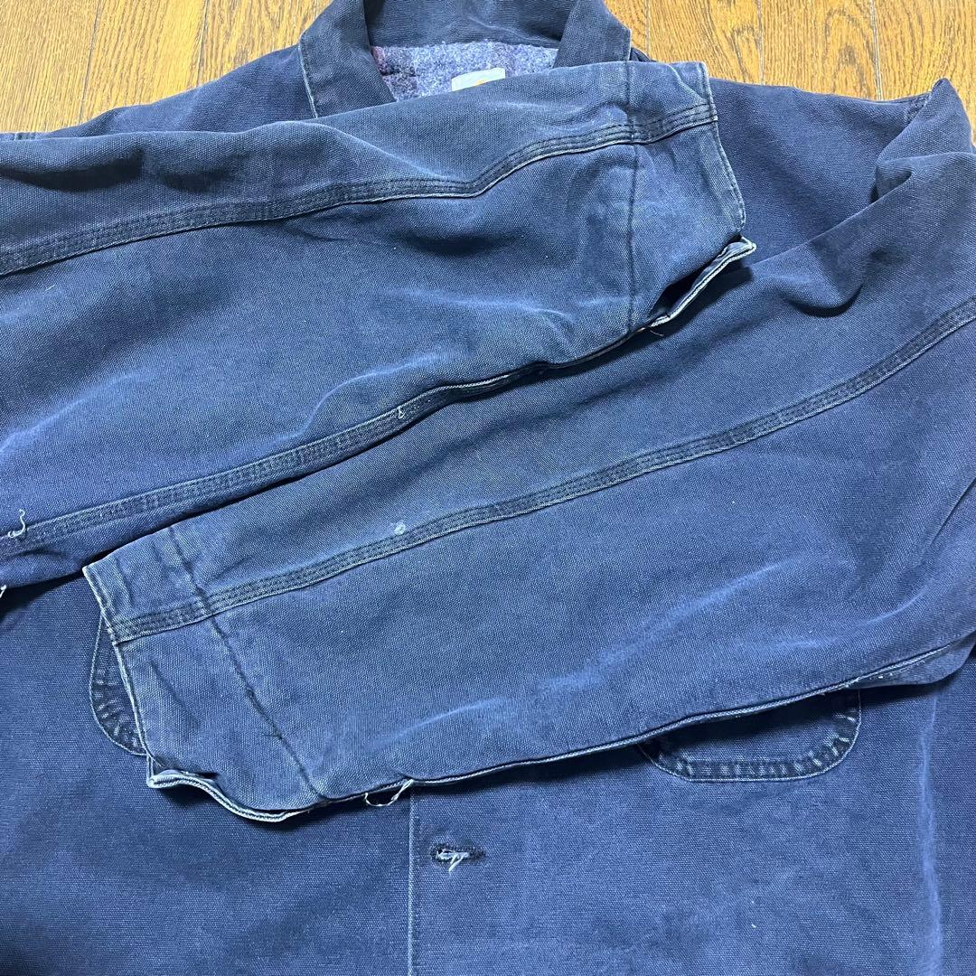パ*ダ様 carhartt カーハート　チョアコート　ネイビー　90s