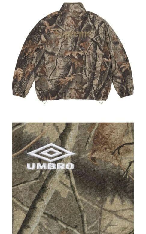 ジャケット・アウター Supreme x Umbro Ripstop Track Jacket