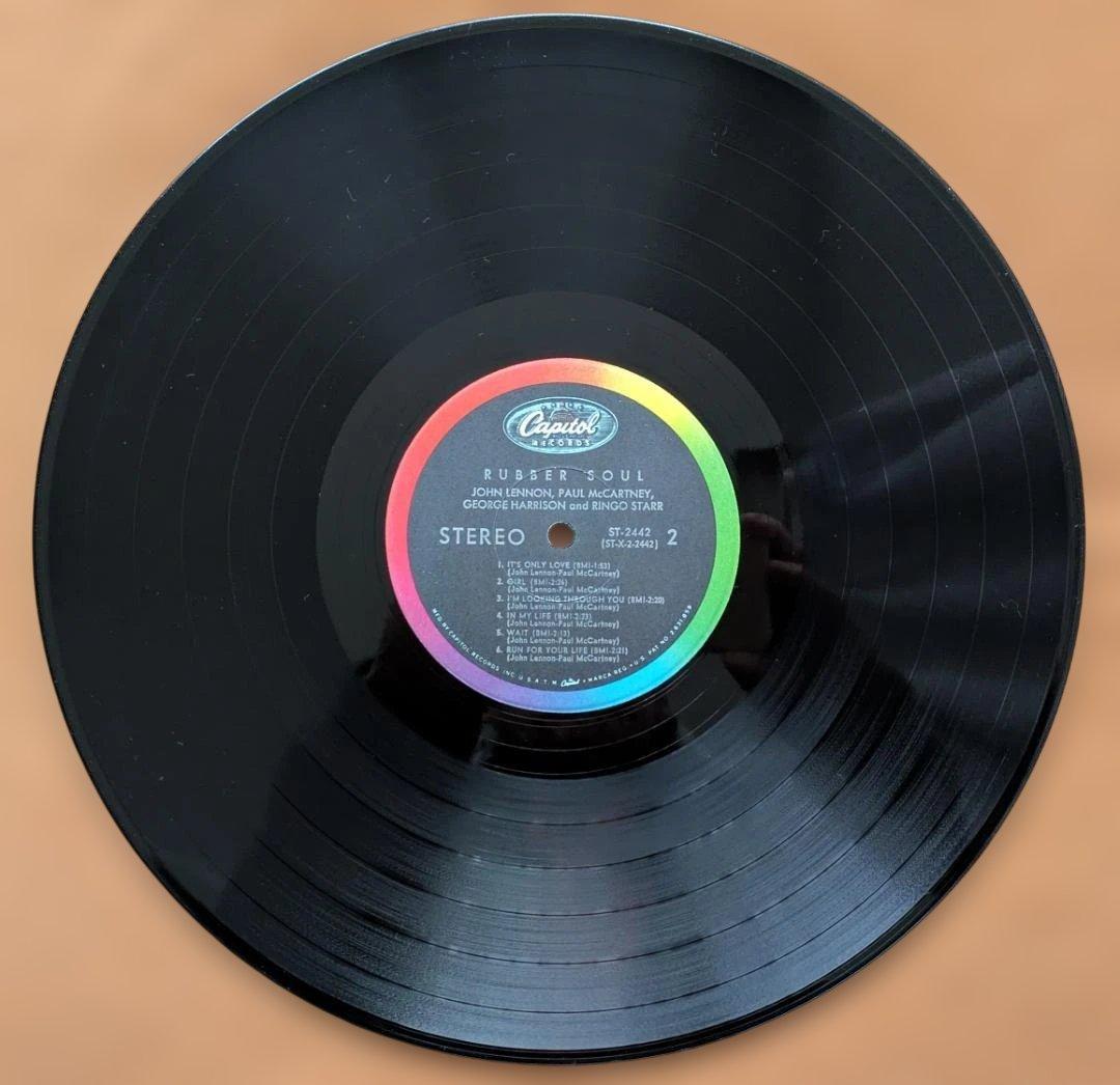 THE BEATLES 「RUBBER SOUL」米国初回盤 極美品！