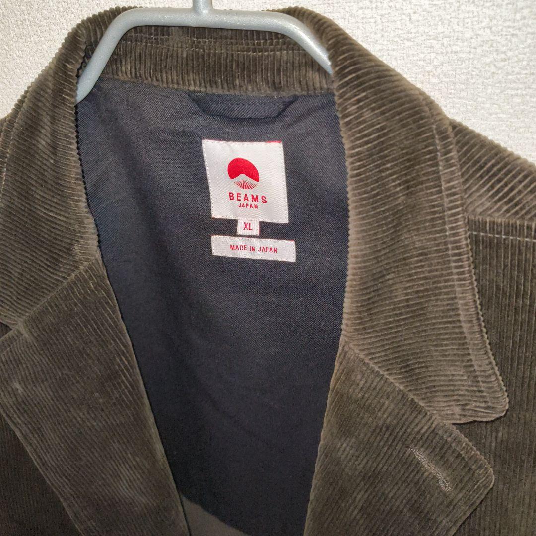 BEAMS 日本製 コーデュロイジャケット オーバーサイズ