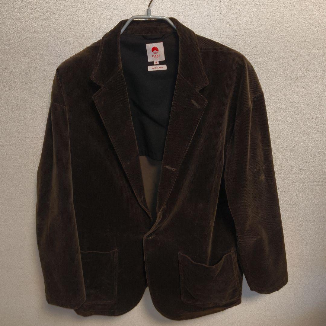 BEAMS 日本製 コーデュロイジャケット オーバーサイズ