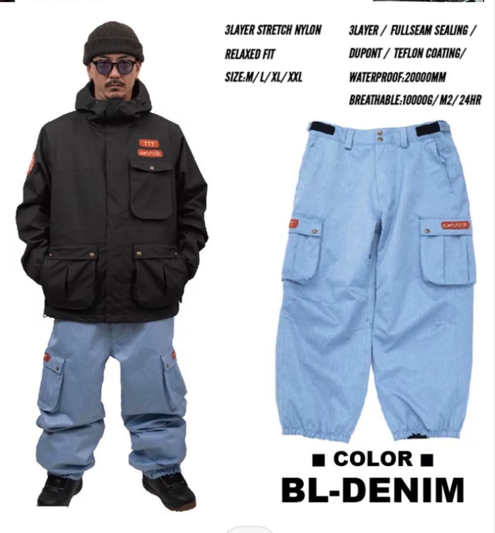 新品未使用品　NOMADIK XLサイズ BLUEDENIM タグ付送料込