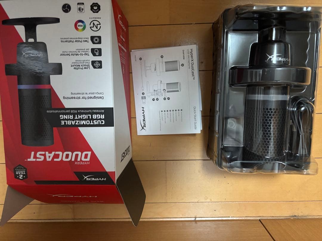 HyperX DUOCAST コンデンサーマイク