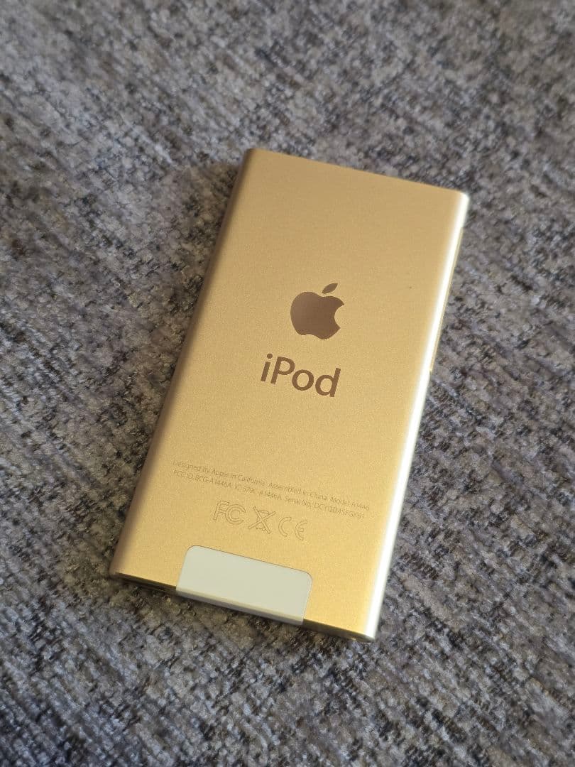Apple iPod nano 第7世代 16GB A1446 ゴールド