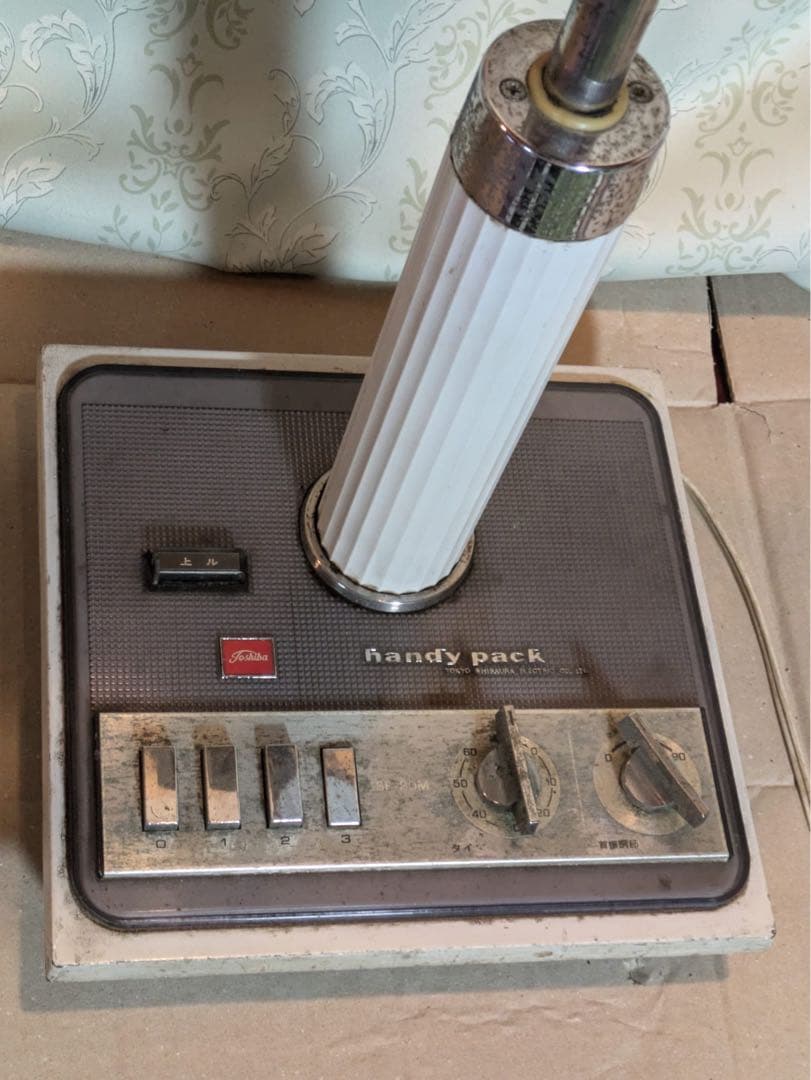 東芝 扇風機 handy pack SF-30M 昭和レトロ　動作確認済み