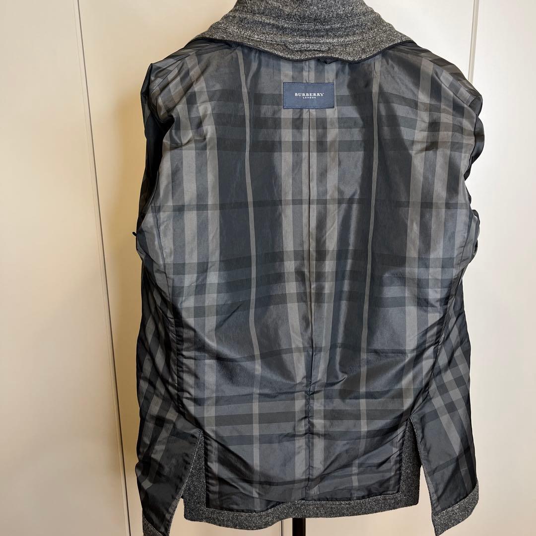 Burberry （バーバリー）三陽商会　サイズＬ　グレーダッフルコート