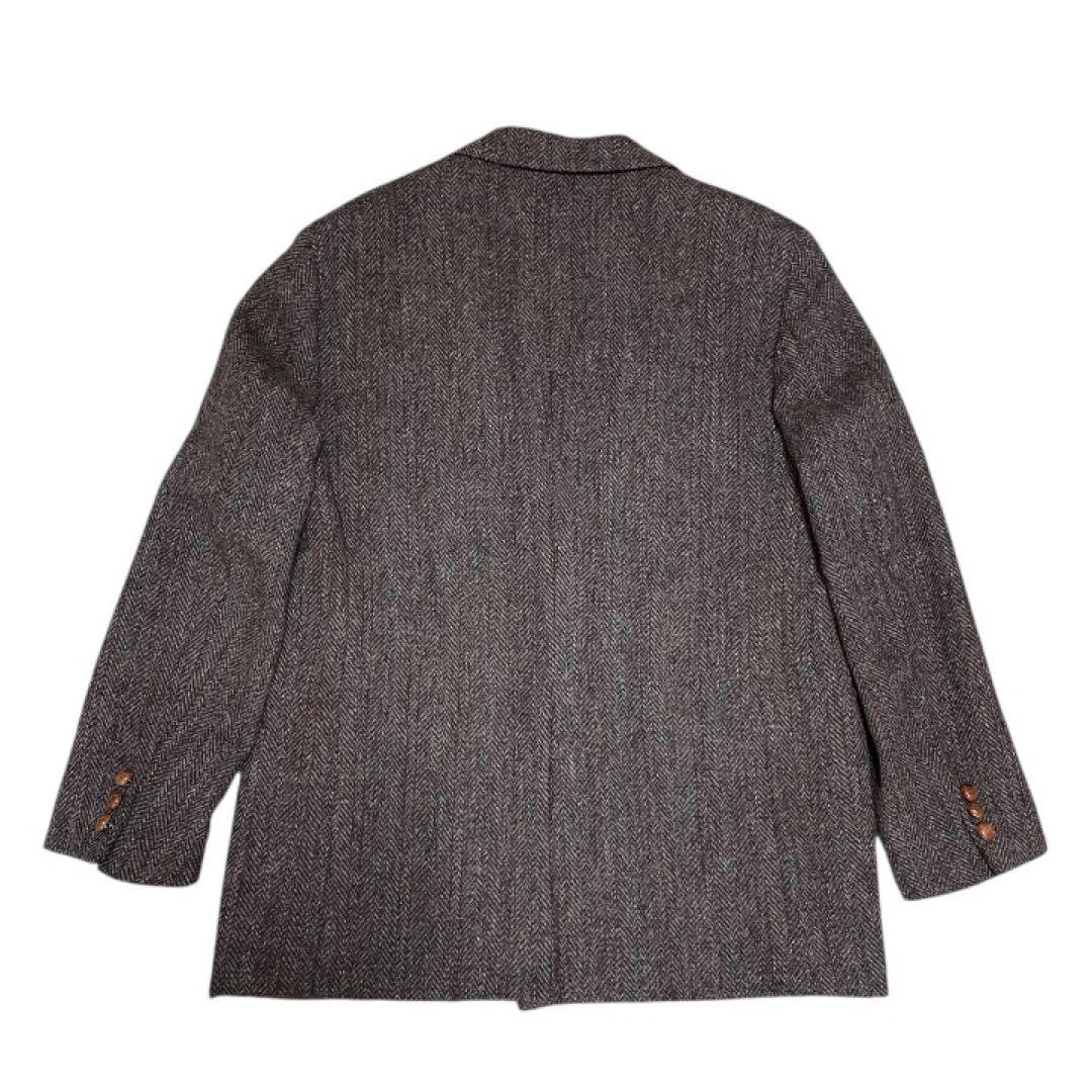 vintageHarrisTweedハリスツイードテーラードヘリンボーン古着美品