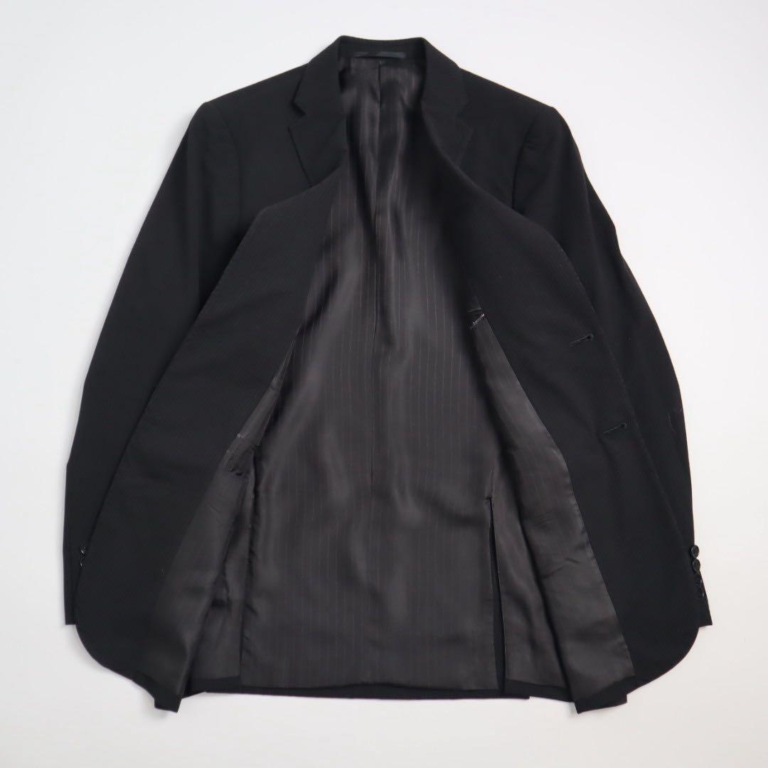 armani collezioni アルマーニ スーツ セットアップ　ブラック