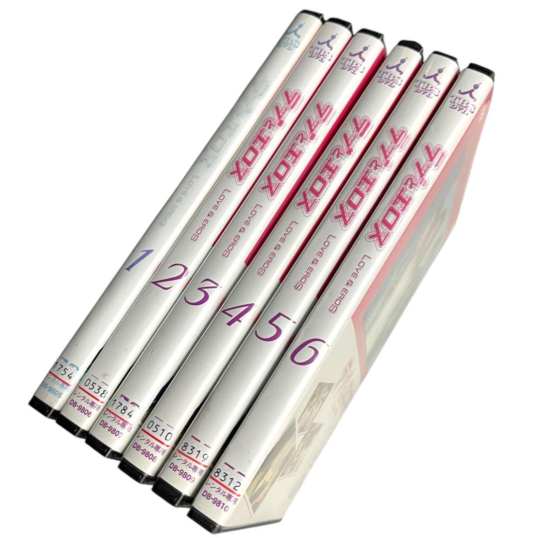 【新品ケース】 DVD 「ラブとエロス」 全6巻 浅野温子 長瀬智也 藤井フミヤ