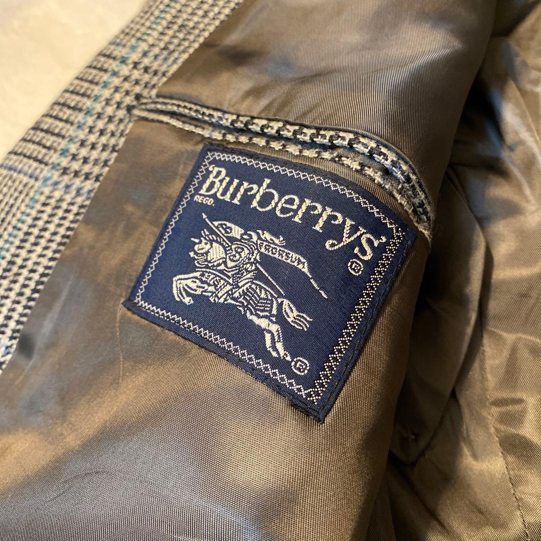 Burberrys バーバリー チェック柄テーラードジャケット アメリカ製