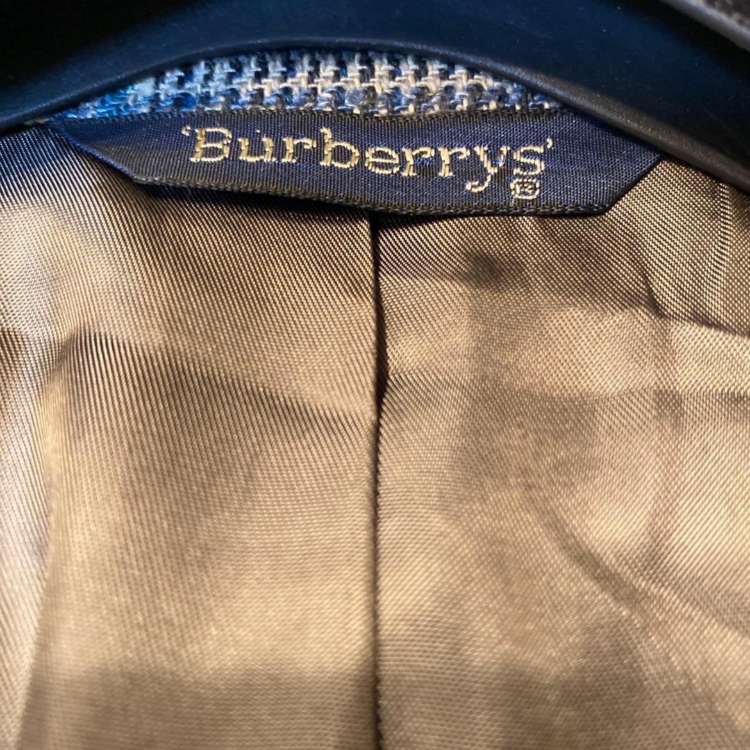 Burberrys バーバリー チェック柄テーラードジャケット アメリカ製
