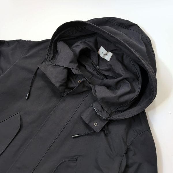 売約済み※　23FW リラクス THE RERACS 黒 モッズコート