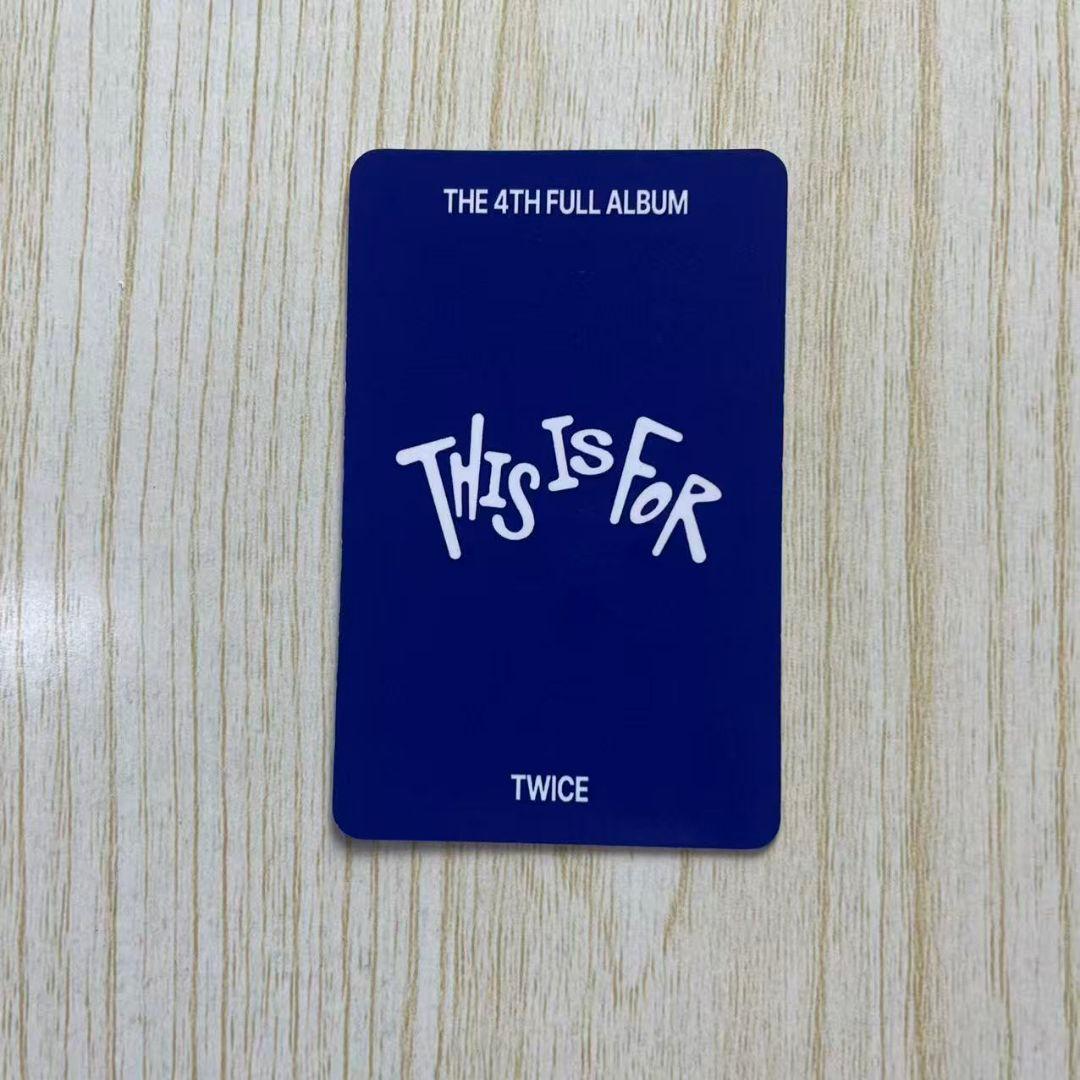 トゥワイス TWICE THIS IS FOR サノク モモ トレカ
