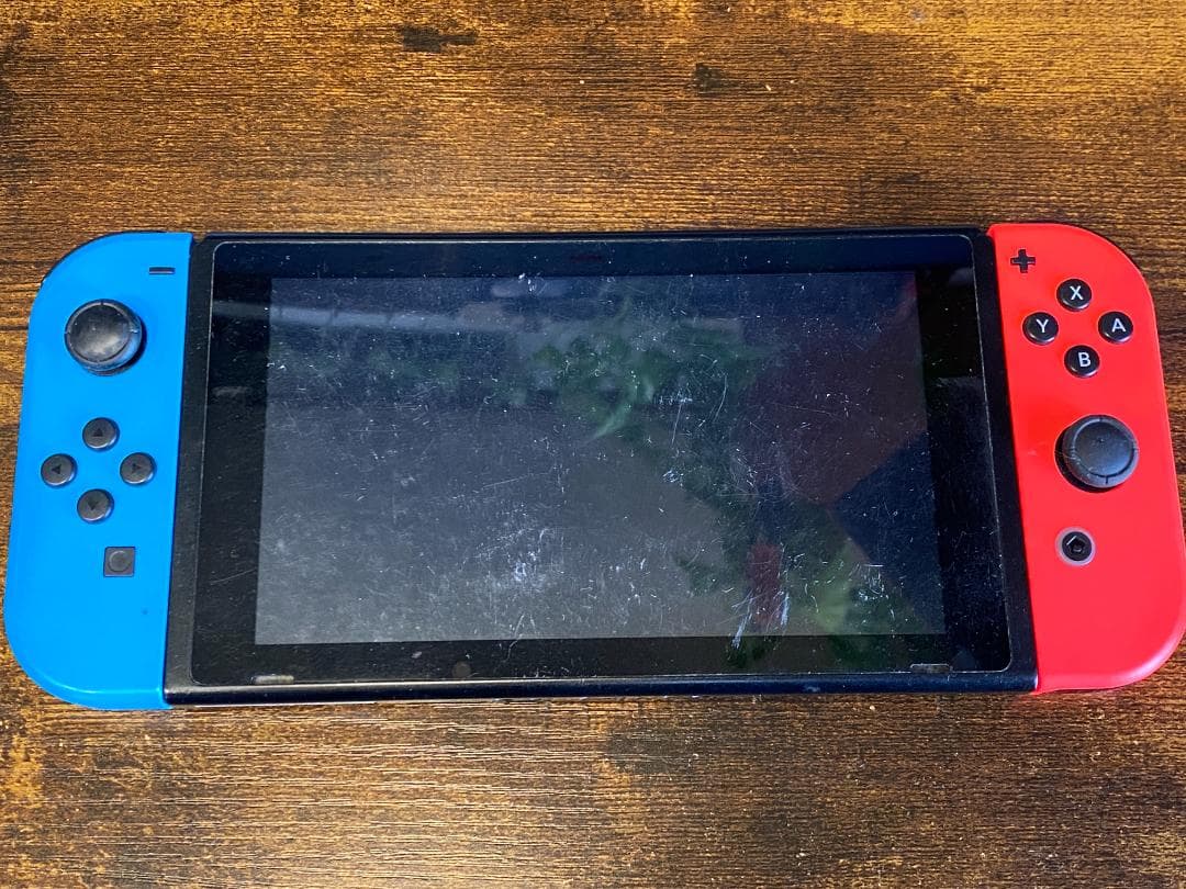 m*e様 Nintendo Switch 青/赤 本体 コントローラー付き