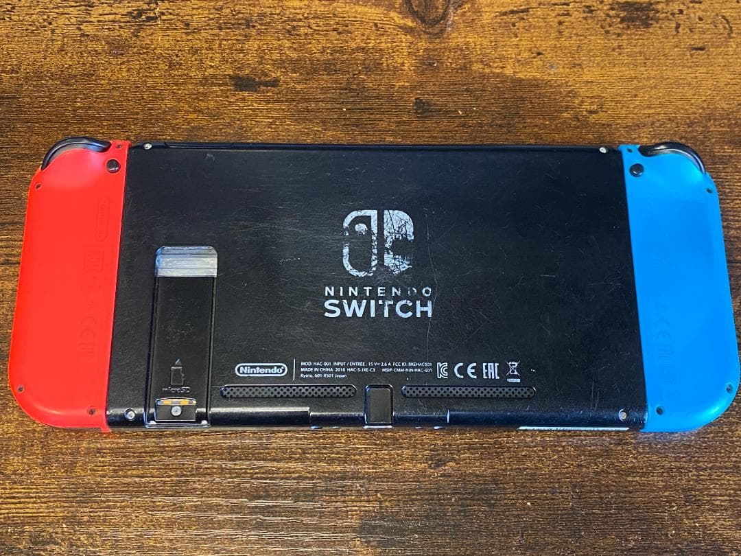m*e様 Nintendo Switch 青/赤 本体 コントローラー付き
