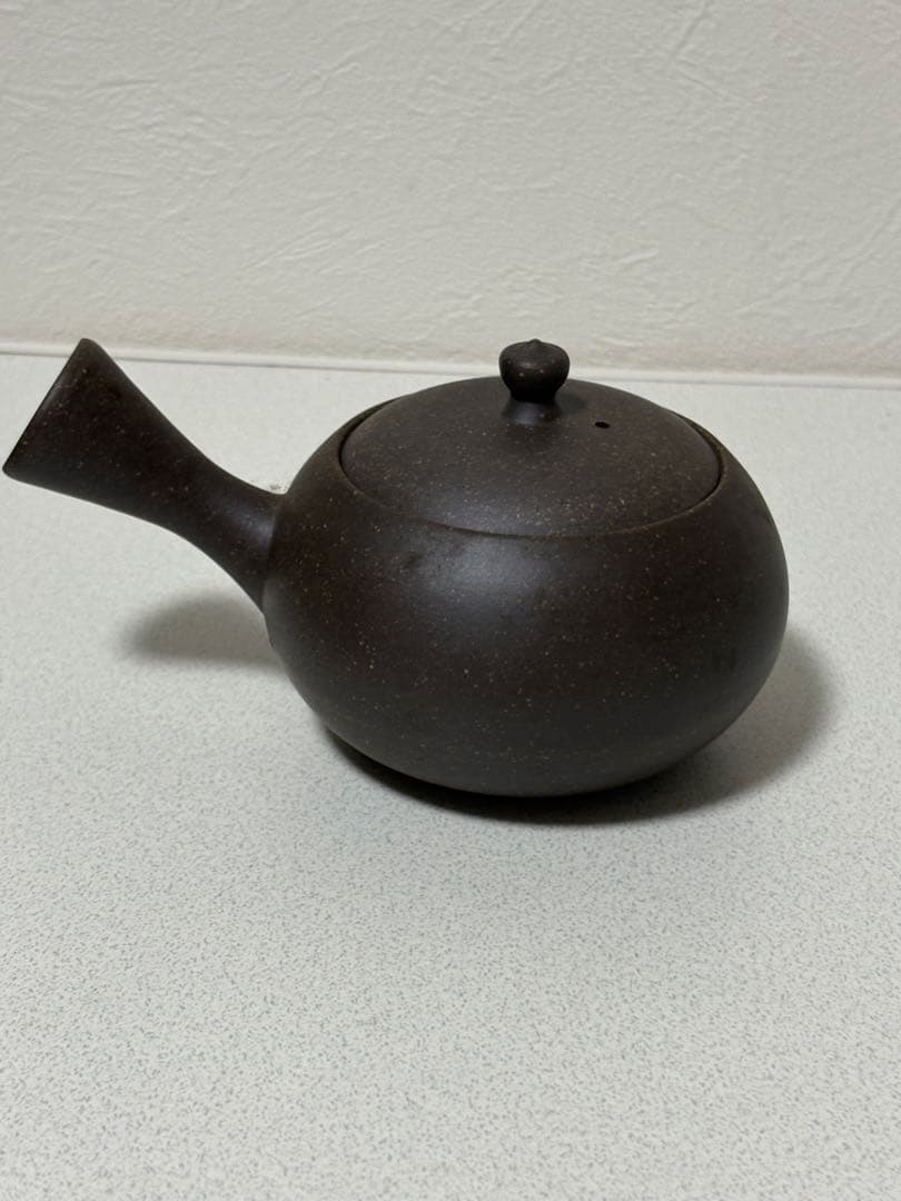 水野博司 急須 常滑燒 梨皮急須