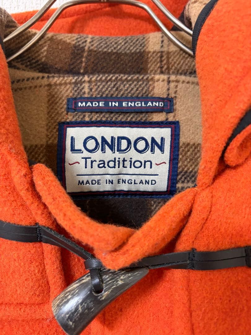 LONDON TRADITION ダッフルコート オレンジ
