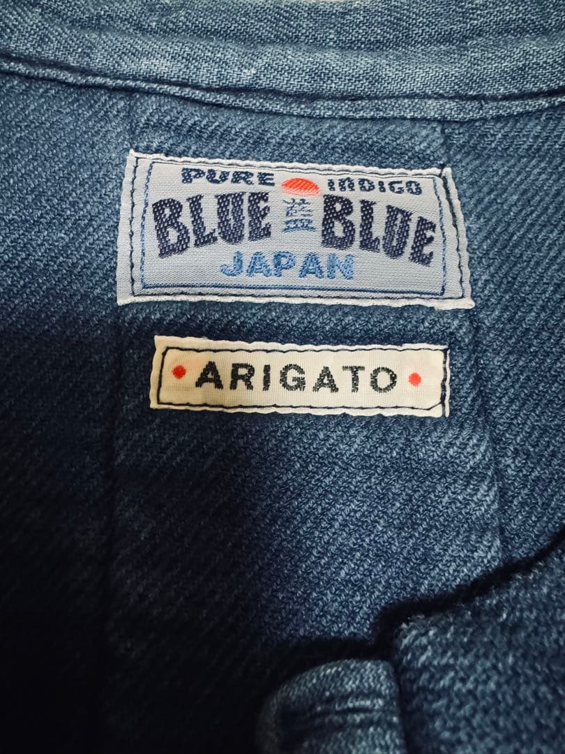 激レア　ヴィンテージ　BLUE BLUE JAPAN インディゴカバーオール 2