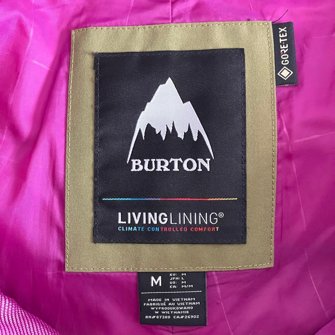 美品　BURTON ゴアテックスパンツ　カーキ　M