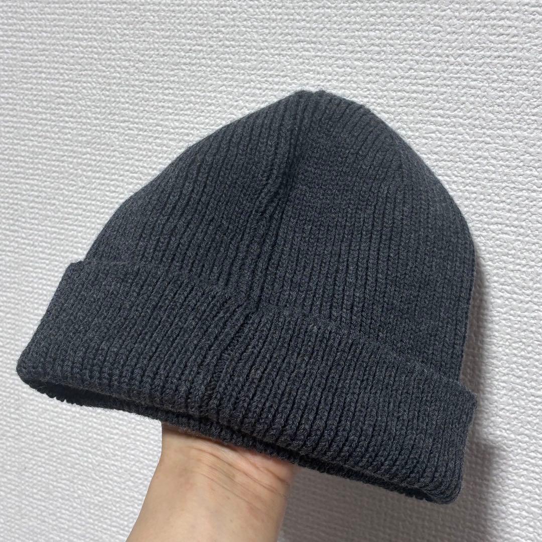 31th SUNSEA “A” knit cap 25awニット帽 チャコール