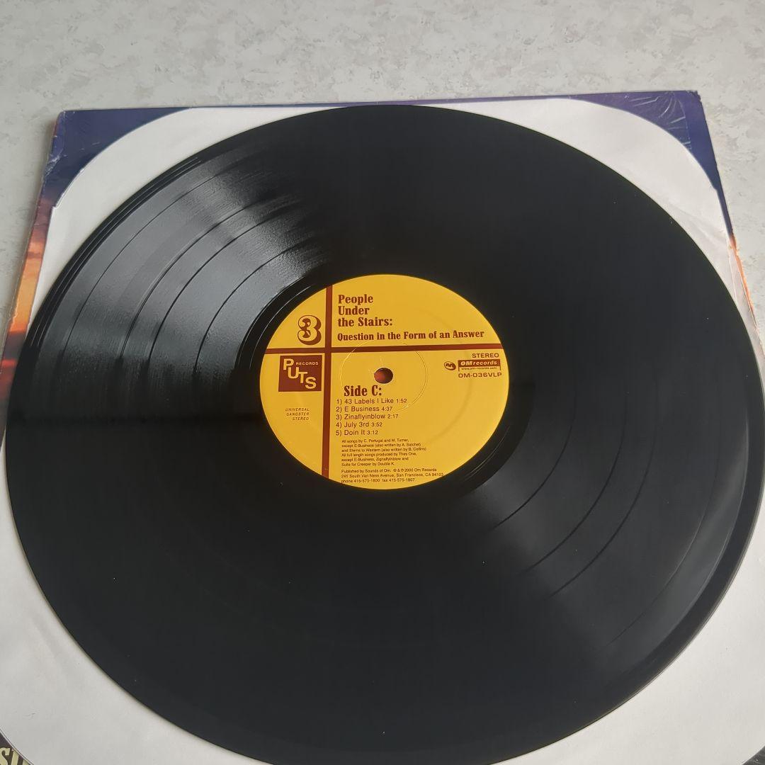 【美品】People Under The Stairs 名盤 2LP US盤
